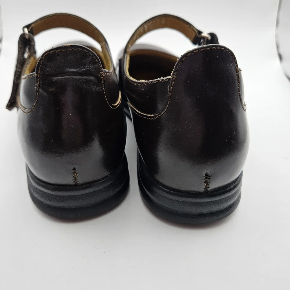 Birkenstock Footprints Ortho Mary Jane EU 38 US 7 7.5 Chocolate Brown - Picture 3 of 12